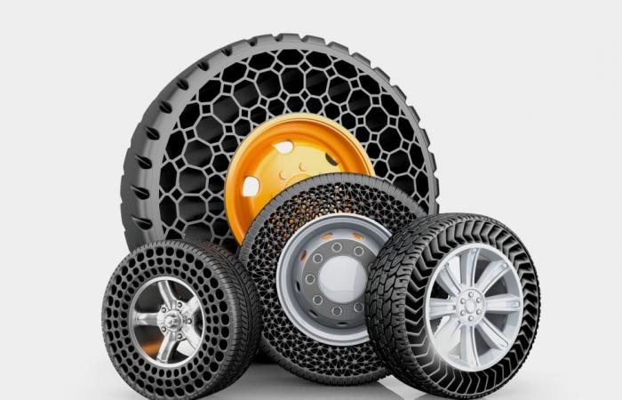 Changing your driving experience.. Puncture-resistant airless tire technology | technology