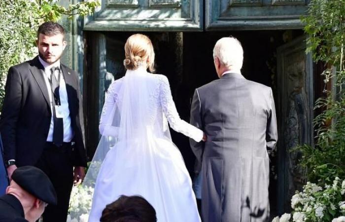 The wedding of the son of Bernard Arnault, the third richest...