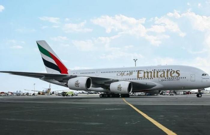 Emirates dismantles the A380 for the first time and turns it...