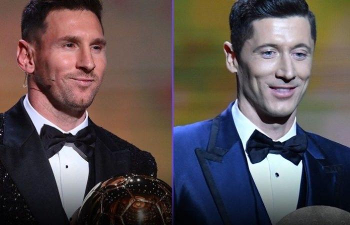 Messi to Lewandowski: You were the winner | fields