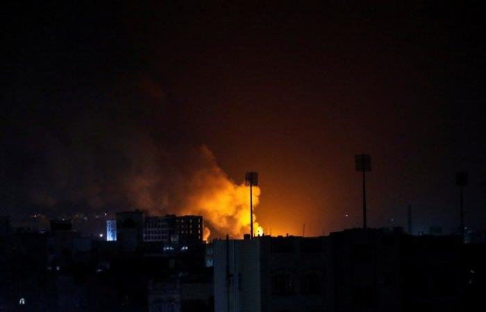 The Arab coalition announces the bombing of “legitimate military targets” in...