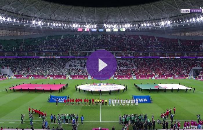 Watch the match between Morocco and Algeria in a live broadcast