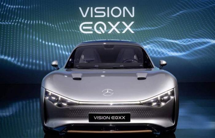 Mercedes unveils its new electric car “Vision EQXX” (video)