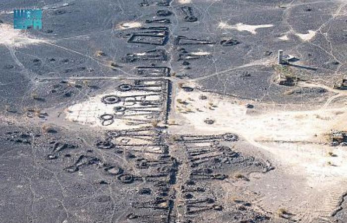 Saudi Arabia..mysterious “funeral corridors” reveal a 4,500-year-old network of roads northwest...