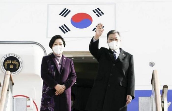 S. Korean president arrives in Dubai for economic diplomacy on Mideast swing