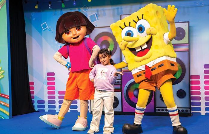 Kids’ favorite characters take part in the Dubai Shopping Festival