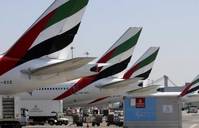 The fifth generation network .. Emirates Airlines suspends flights to American...