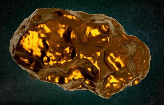NASA prepares to visit a “golden asteroid” whose precious metal could...