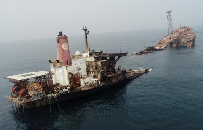 Three alive, seven missing after Nigeria oil vessel fire
