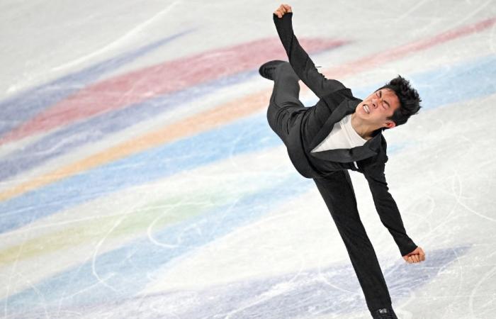Chen flips, spins way to world-record score at Olympics