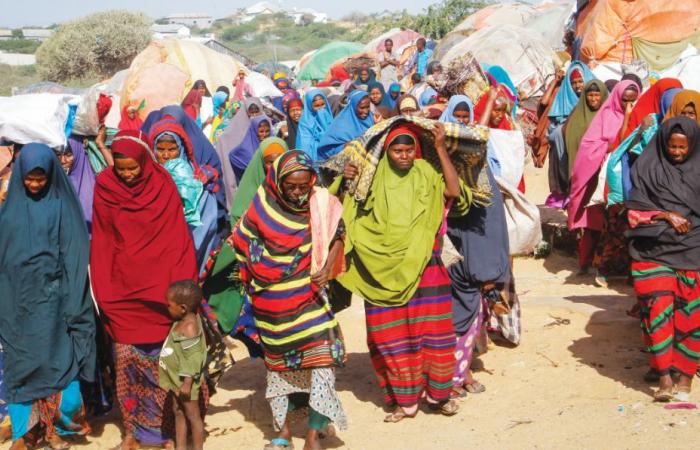 Fleeing drought, hunger in rural areas, thousands trek to Somalia’s capital