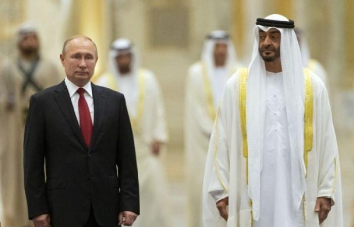 Putin, Abu Dhabi Crown Prince pledge to continue coordination in energy