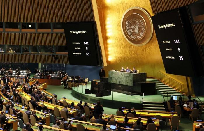 UN General Assembly in historic vote assails Russia over Ukraine invasion