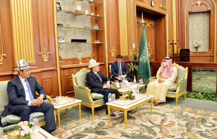 Saudi Shoura officials meet Kyrgyz delegation