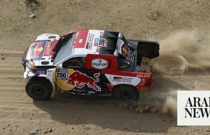 Nasser Al-Attiyah survives rocky route to win Dakar stage