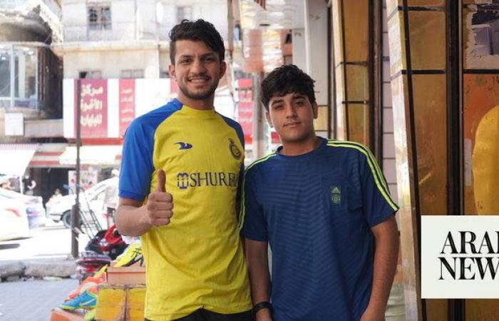 Ronaldo’s Al-Nassr shirt a big hit on the streets of Baghdad