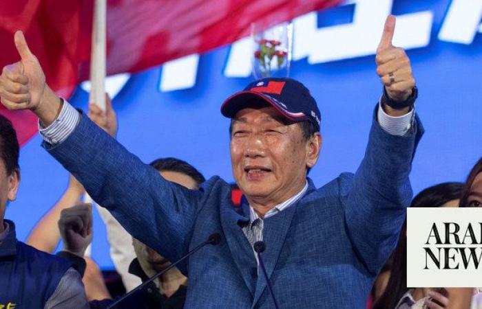 Promising peace with China, Foxconn founder Terry Gou announces run for Taiwan presidency