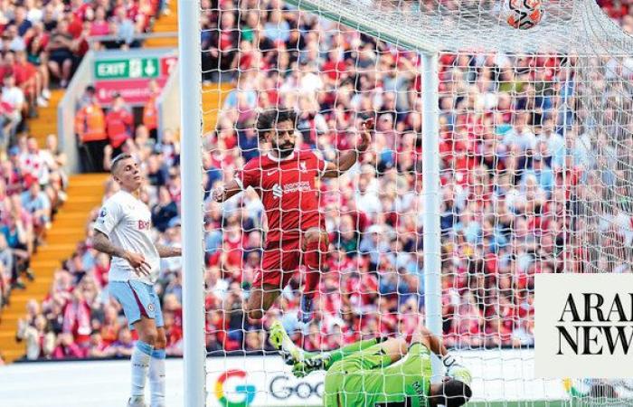 Mohamed Salah scores as Liverpool beat Aston Villa