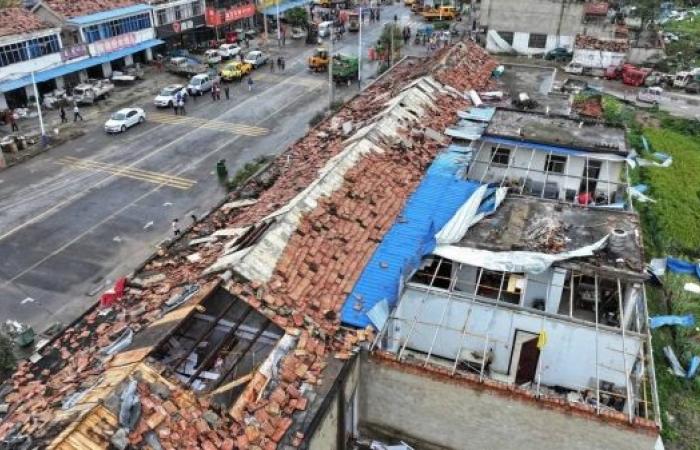 10 dead after tornadoes tear through two cities in eastern China