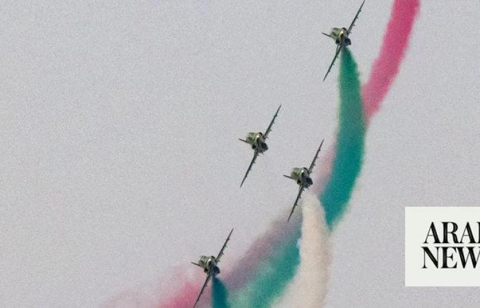 Saudi Arabia holds air shows to celebrate 93rd National Day