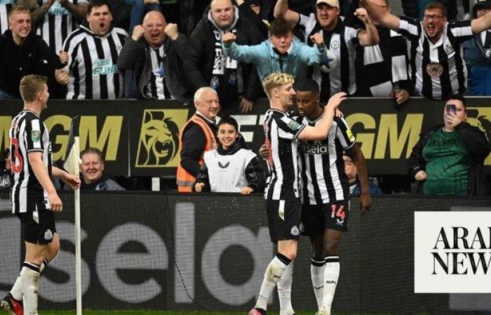 Newcastle United find Carabao Cup heroes in win over Man City