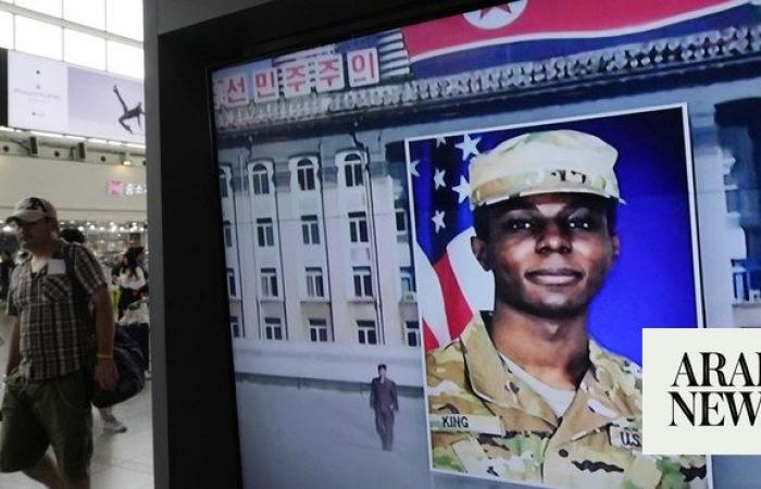American soldier who crossed into North Korea arrives back in the US, video appears to show