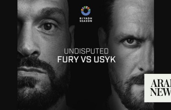 Tyson Fury, Oleksandr Usyk to fight for undisputed heavyweight crown in Riyadh