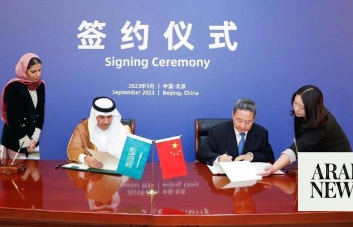 Saudi Arabia, China sign transport agreement