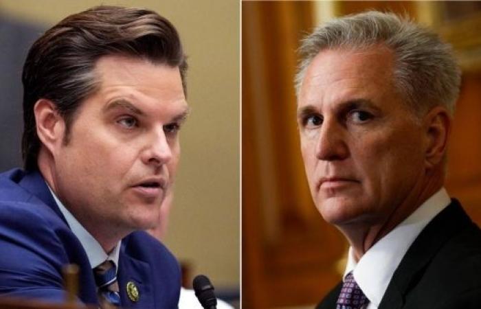 US House devolves into angry round of retribution following McCarthy’s ouster