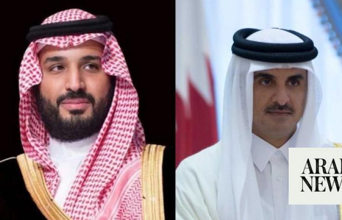 Saudi crown prince receives letter from Qatari emir