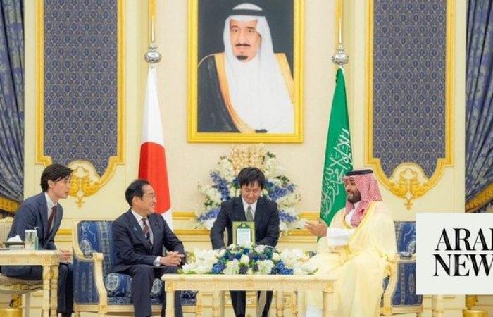 Saudi crown prince holds telephone call with Japan’s prime minister