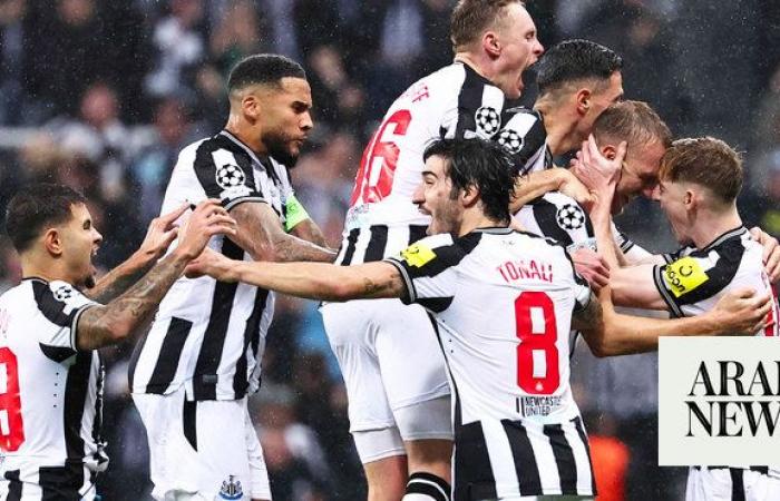 Newcastle thrash PSG on Champions League homecoming
