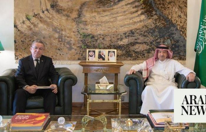 Saudi foreign affairs vice minister meets ambassador of Turkmenistan