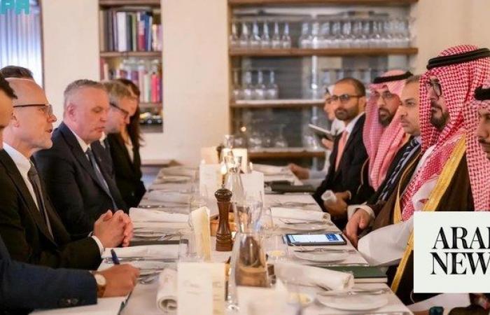 Saudi and Estonian ministers discuss economic ties