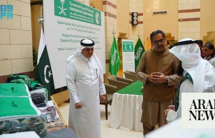 Saudi Arabia’s KSrelief launches winter project for flood-hit Pakistan