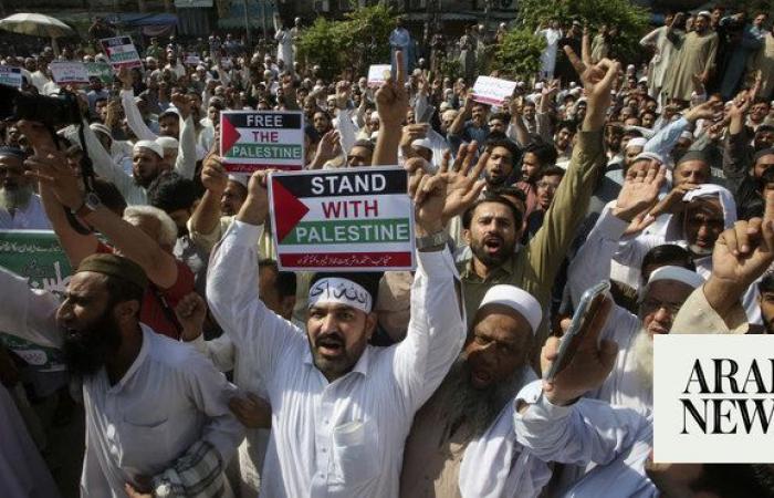 Protests across Pakistan, Afghanistan in support of Palestinians
