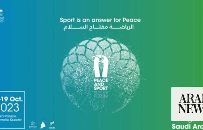 Riyadh hosts Peace and Sport Middle East Forum 2023