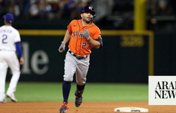 Astros beat Texas after melee and D-backs win in MLB playoffs
