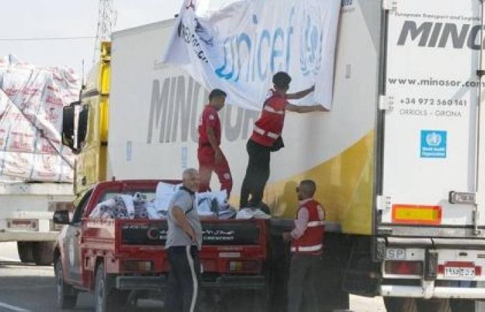 UN agencies welcome aid convoy’s entry into Gaza