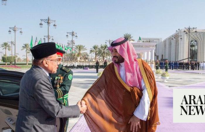 When Saudi Arabia takes the lead on Palestine, the ‘impact is powerful,’ Malaysia PM tells Arab News