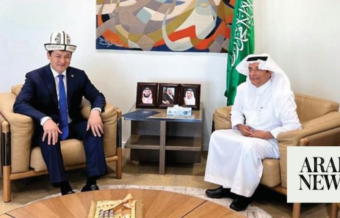 Saudi deputy ministers receive Kyrgyz, Myanmar ambassadors