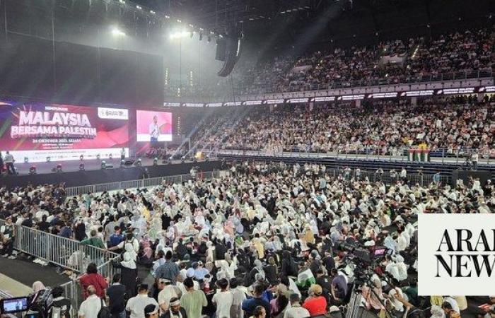 ‘Malaysia is with Palestine’: Thousands rally in Kuala Lumpur to support Gaza