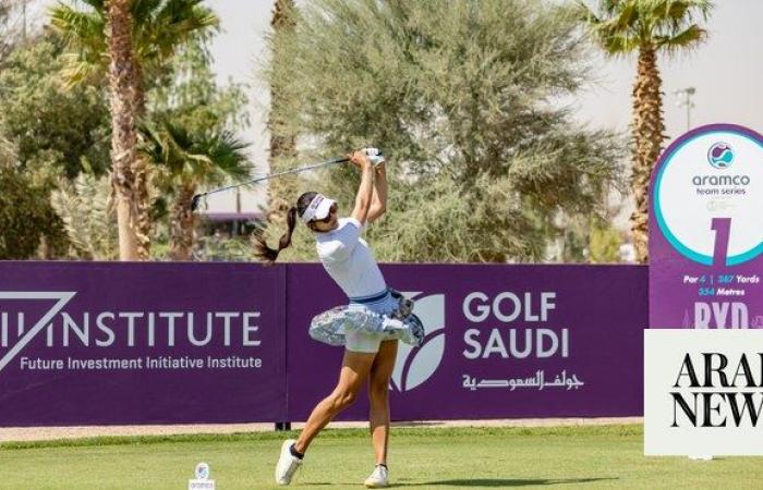 Alison Lee makes more history with victory in Aramco Team Series - Riyadh