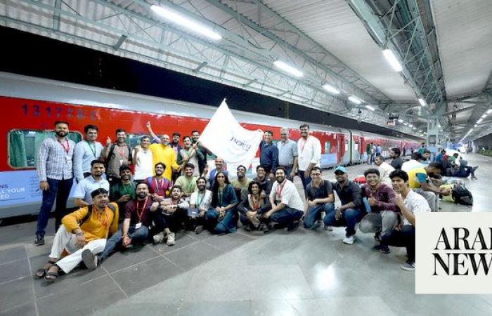 Saudi entrepreneurs forge new partnerships on 8,000-km India train journey