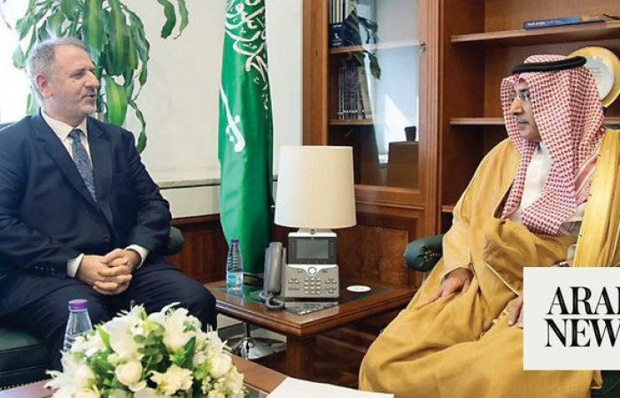 Saudi deputy minister receives Bosnia and Herzegovina ambassador