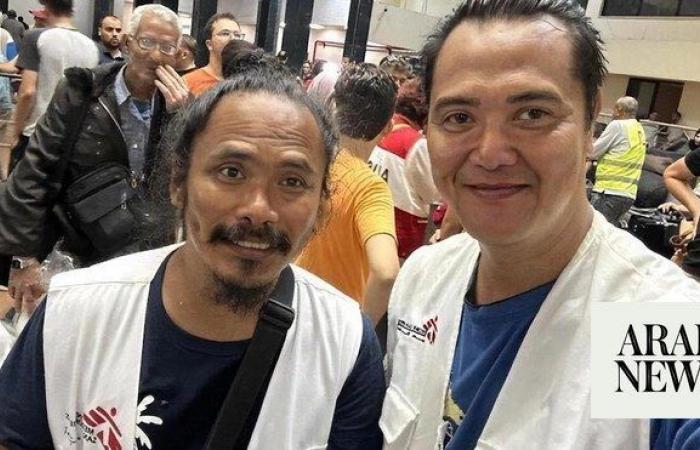 2 Filipino doctors serving in Gaza evacuated to Egypt