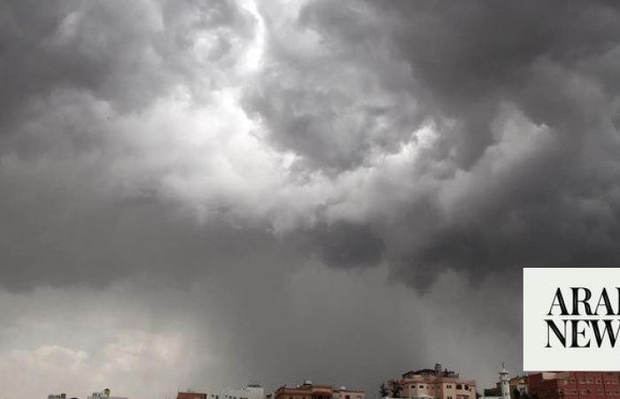 Saudi authorities call for caution as thunderstorms, hail expected until Tuesday