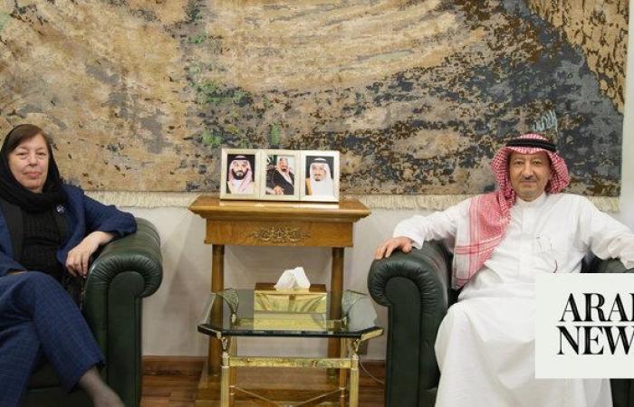 UN special representative for children and armed conflict received in Riyadh