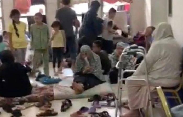 Israeli airstrikes injure at least 21 people in Gaza City hospital, aid workers say