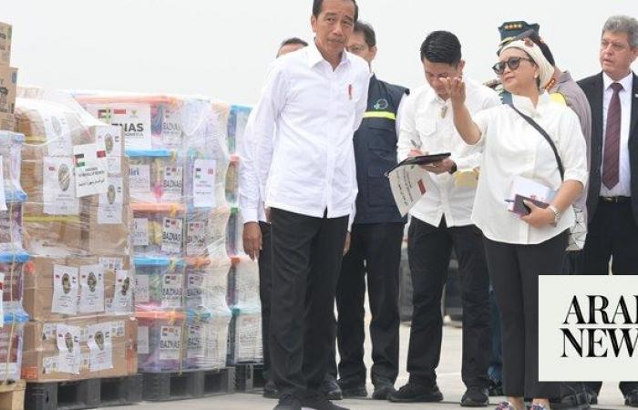 Indonesia sends water purifiers, medical kits in first aid shipment to Gaza